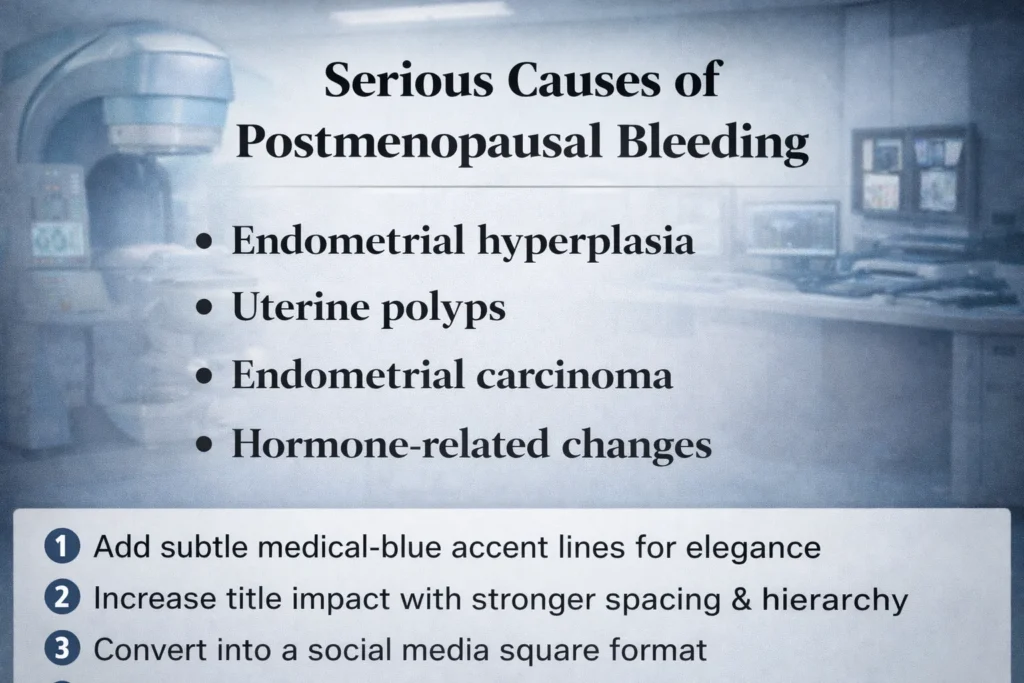 bleeding after menopause