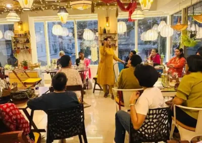 First cancer support session